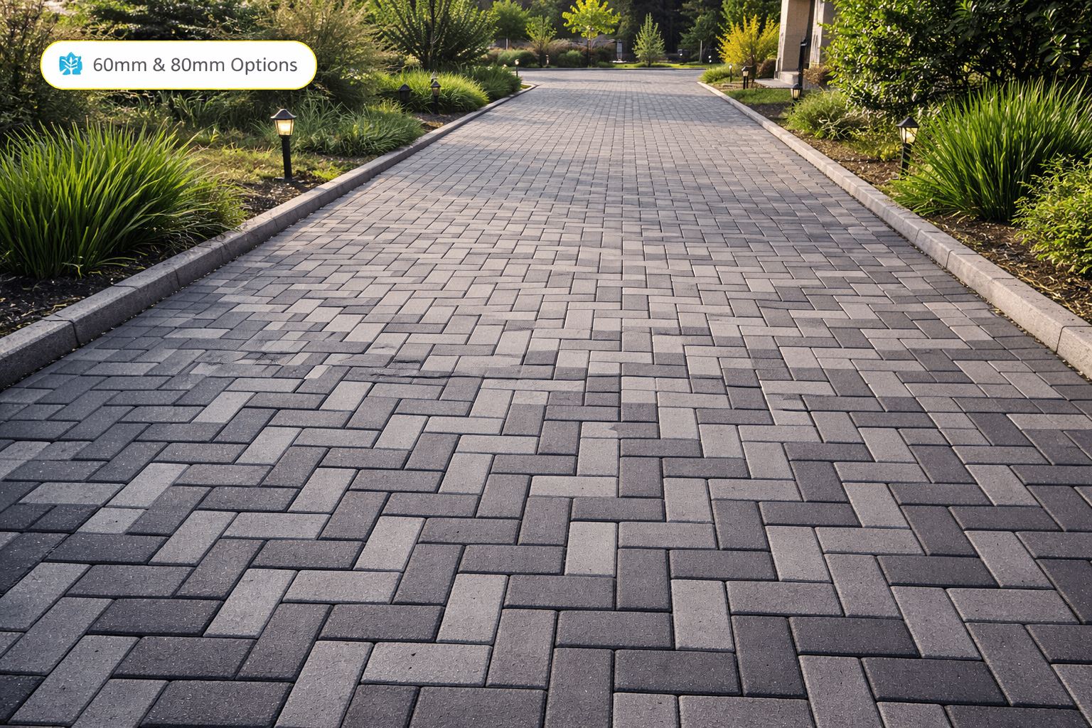 Premium cabro driveway installation