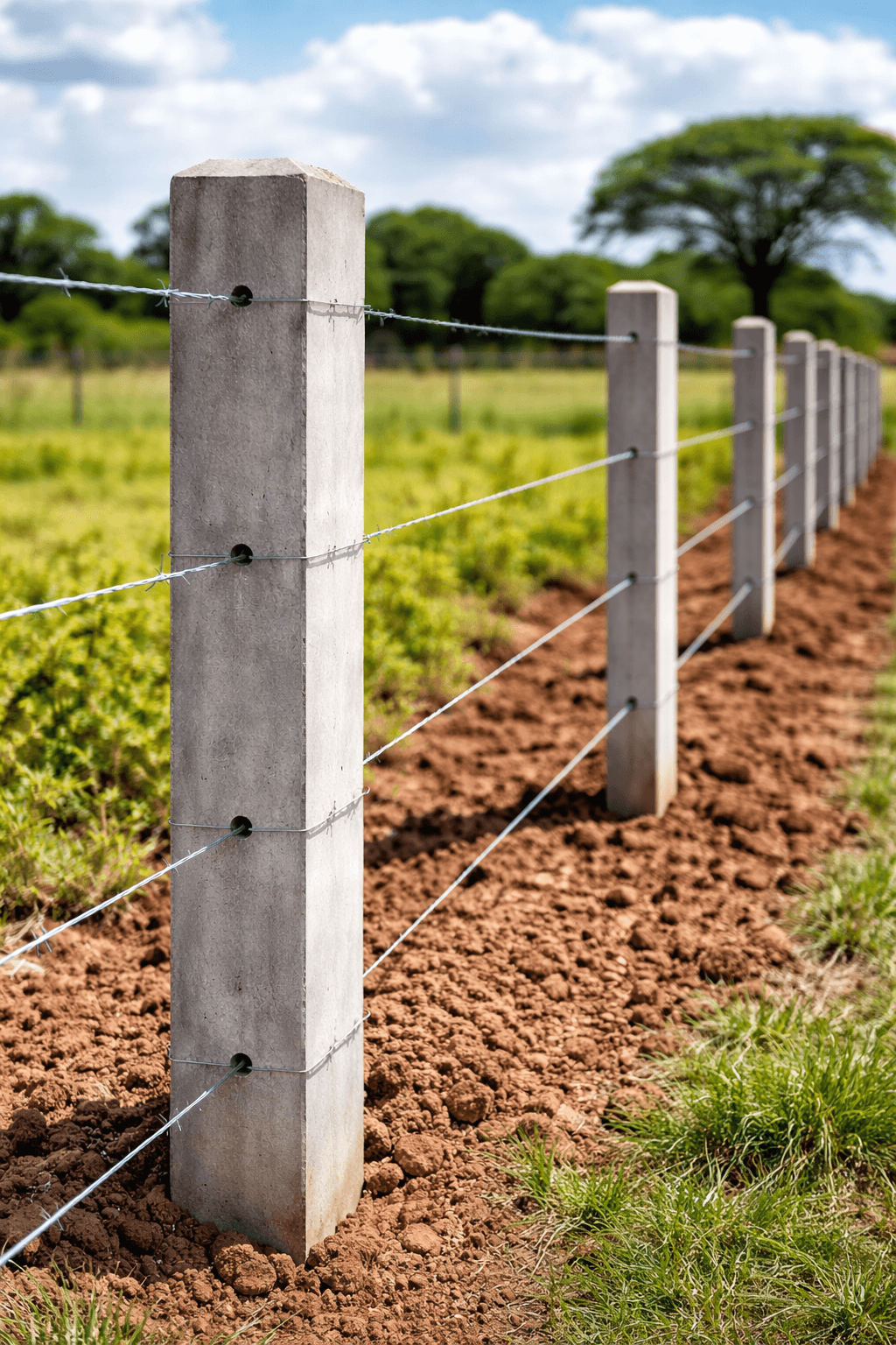 Heavy Duty Fencing Post – 8ft