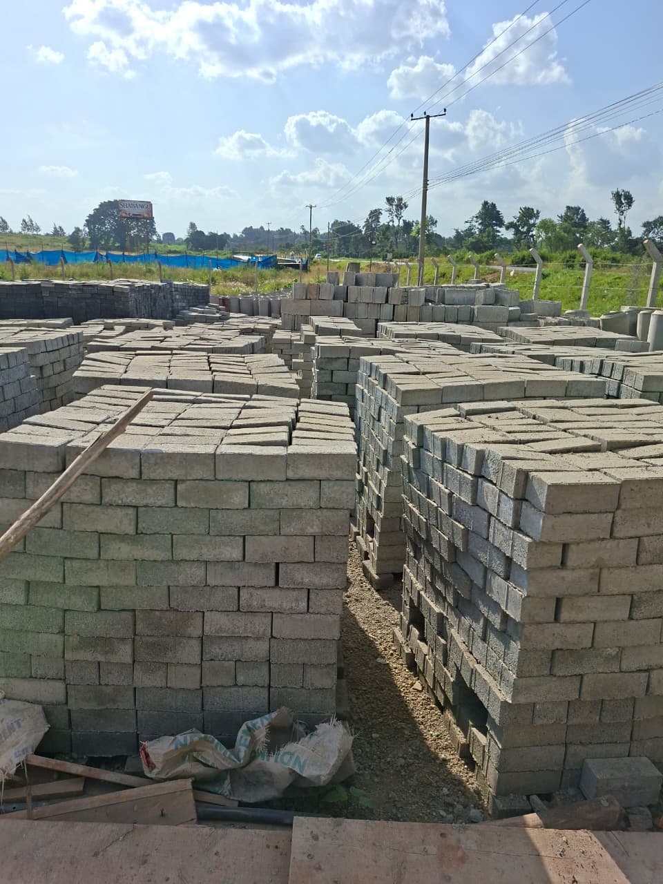 Bulk solid-block capacity to help larger building programmes stay supplied.