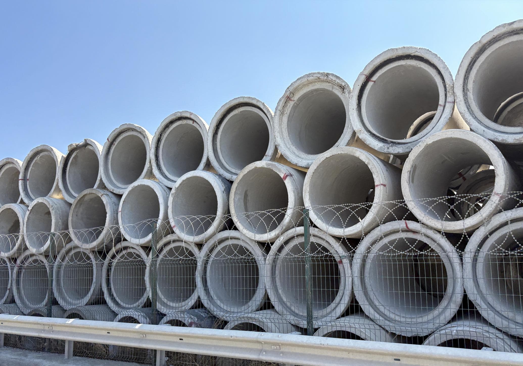 Culvert supply for drainage works